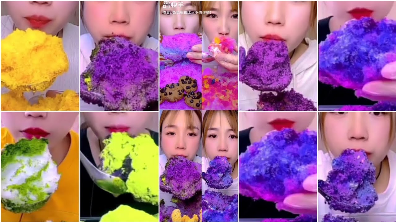 [ONLY BITES]-QIAN FLAVOURED / SOFT & SQUEAKY / ICE EATING ASMR / COLLECTION