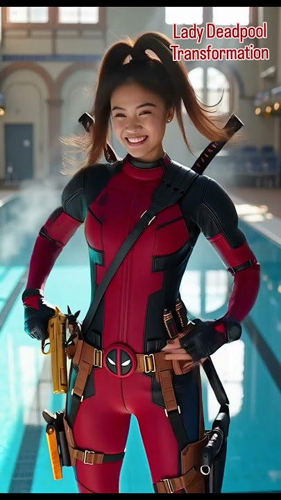 Lady Deadpool Transformation #aiartcommunity #ai #deadpool