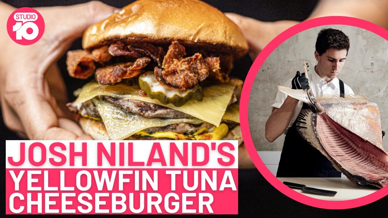 Josh Niland’s Yellowfin Tuna Cheeseburger & Smoked Murray Cod Bacon