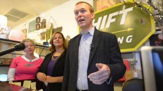 Salt Lake County Mayor Ben McAdams encourages Utahns to shop local