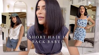 NEW HAIR, Outfits for Europe, &amp; Cozy Family Time!