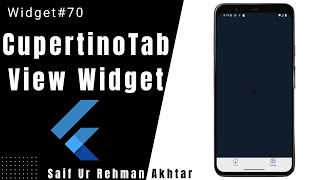 Flutter CupertinoTabView Widget Explained | Flutter 215+ Widgets Series (Urdu/Hindi)