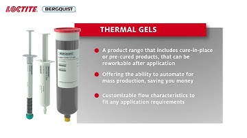Thermal Gel | Henkel Adhesives | Thermal Management Materials