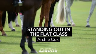 Archie Cox: Standing Out in the Flat Class