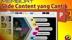 Cara Membuat Slide Isi yang Cantik dan Menarik - Durasi: 37.54. 