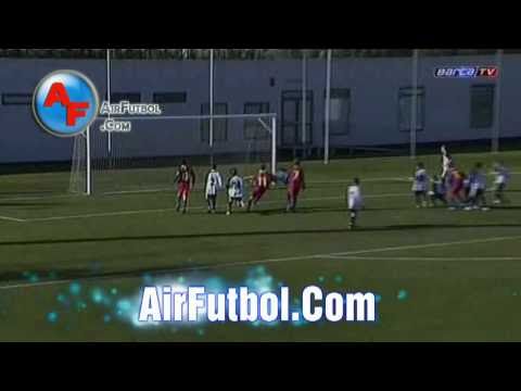 Primer Gol de Park Sheng Ho Con El FC Barcelona. E...