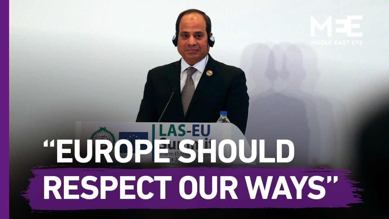 Things get awkward over human rights at the EU-Arab League Summit