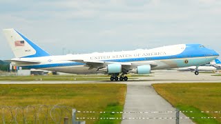 [4K] G7 Summit! | Joe Biden Departs Munich with Air Force One Boeing VC25A (828000)!