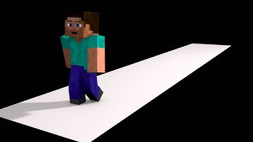 Cinema 4D Steve Walk Cycle Pre Animated Download