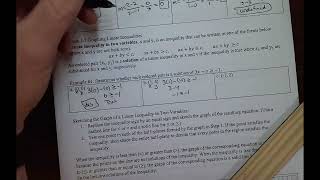 UAFS MATH 11003 Lesson 1.7 Example #1 Evaluating Linear Inequalities