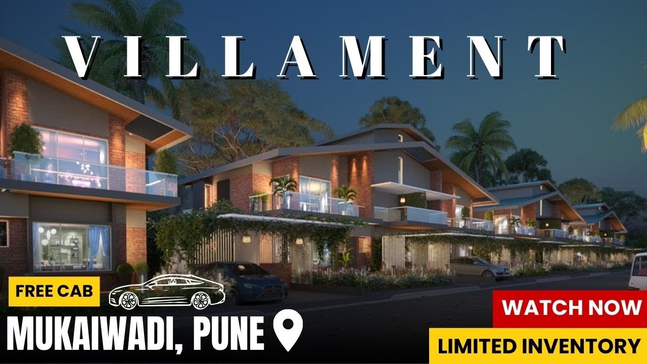 The Nature Villament in Mukaiwadi | 4 Exclusive Units | Starts from ₹1.75 Cr | Free Cab in Pune