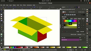 Inkscape Tutorial: How to Easily Create a 3D Box