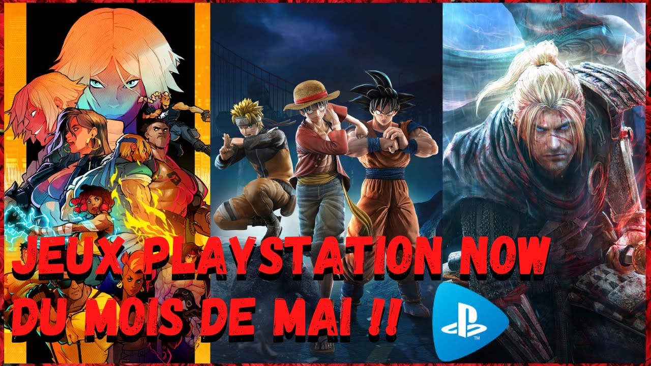 Les jeux vidéos du PS Now de mai 2021 !! 🎮🗓