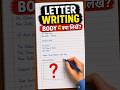 How to Write the Body of a Letter?