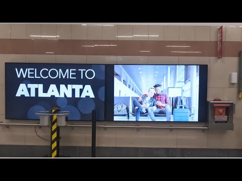 Video: Kuljetus Hartsfield-Jacksonin lentokentällä