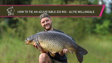 How To Tie an Adjustable Zig Rig - Alfie Willingale