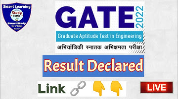GATE 2022 Results. How To Check? Scorecard? 🔥