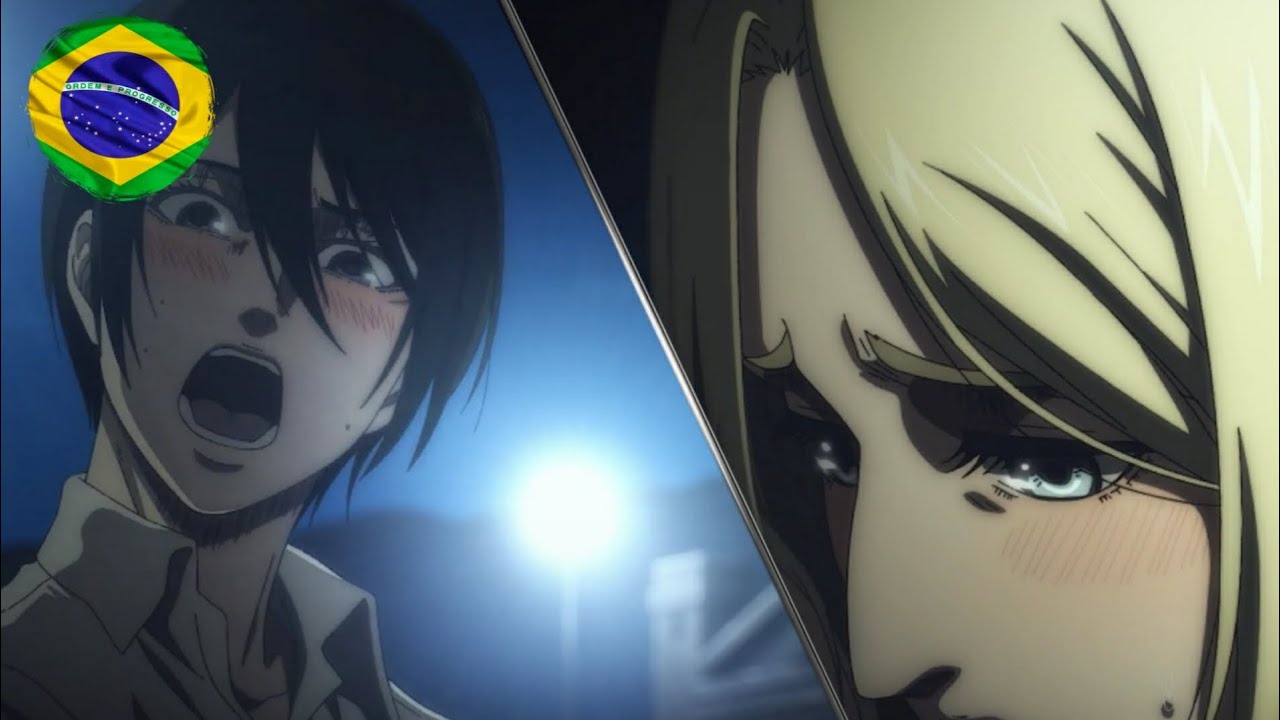 Mikasa Descobrindo que a Annie Gosta do Armin 😂 (Dublado 🇧🇷) Shingeki No  kyojin / Attack On Titan 