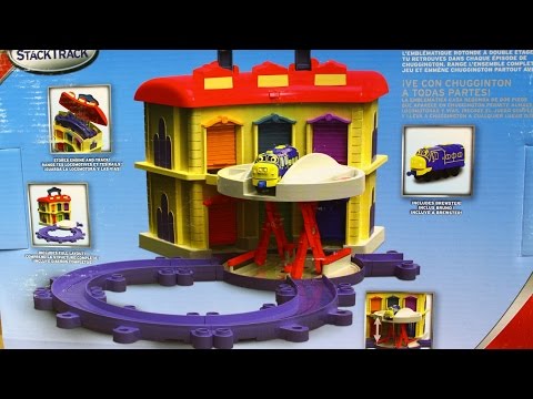 Die-Cast Portable Double Decker Roundhouse / Chuggington набор "Двухэтажное депо" - Tomy - LC54217A