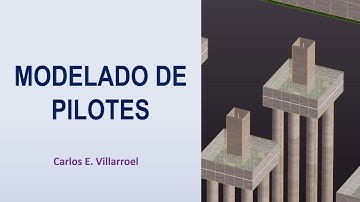 ROBOT STRUCTURAL - TUTORIAL 60 Modelado de pilotes (Pile modeling)