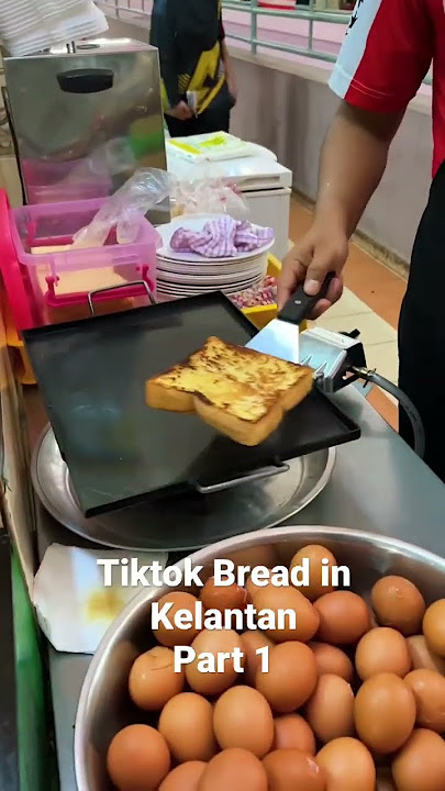 Asian Street Food | Roti Tiktok pasar Kota Bharu #asianfood #short #streetfood #viral #fyp
