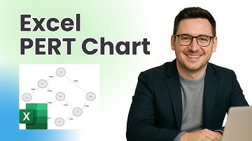 How To Create A PERT Chart In Excel - 3 Options & Template!