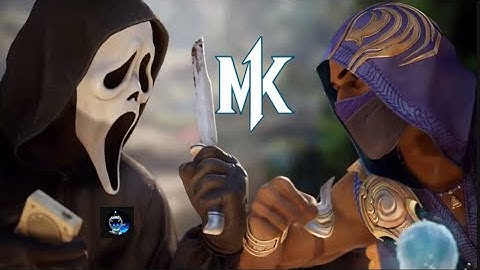 Mortal Kombat 1: New Ghostface vs Rain Intro Dialogue!