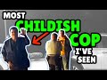 Officer Acts Like A 6 Year Old - ID Refusal