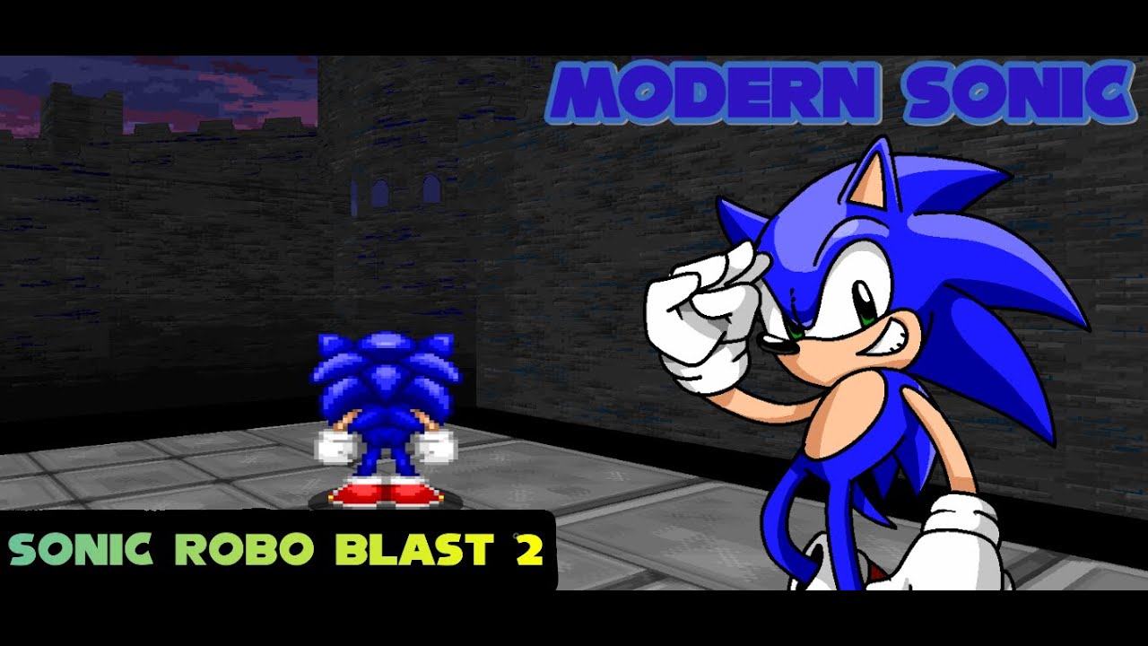 Соник бласт на андроид. Модерн Соник. Modern Sonic Sonic Robo Blast 2. Sonic Modern играть. Sonic Robo Blast 2 title Screen.