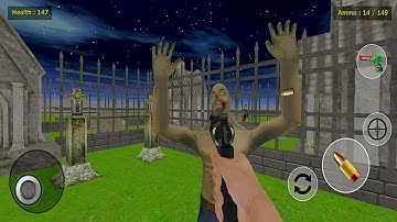 Zombie Evil Horror 4 - Shadow Target - Zombie FPS Shooting Game - Android  Gameplay Part#1