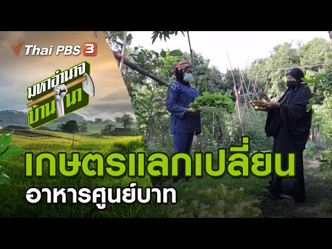 พี่บุษบา เกษตรแลกเปลี่ยน อาหารศูนย์บาท : มหาอำนาจบ้านนา (28 มี.ค. 64)