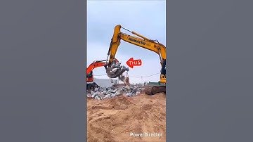 Jcb lifting cement blocks in reverse#viral#youtube shorts#trucks#jcb#automobiles