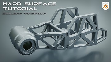 Hard Surface Tutorial for Blender - Boolean Workflow