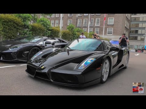 London Supercars June 2018 Ferrari Enzo La Tdf 918 And London Supercars June 2018 Ferrari Enzo La Tdf 918 And More