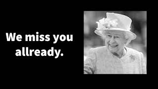 RIP Quen Elizabeth II by LocusPocus 1,115 views 1 year ago 1 minute, 39 seconds
