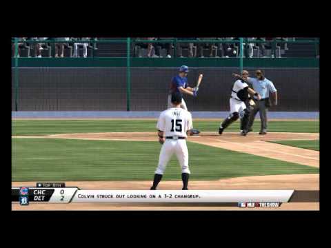 MLB 11: The Show Cubs vs Tigers Spring Training