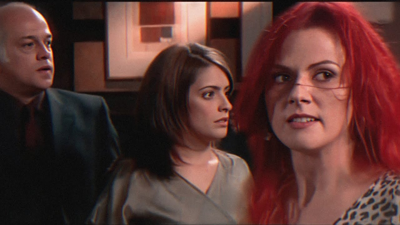 AMIGAS E RIVAIS (BR) - Rosana surta ao flagrar Laura e Roberto quase se beijando