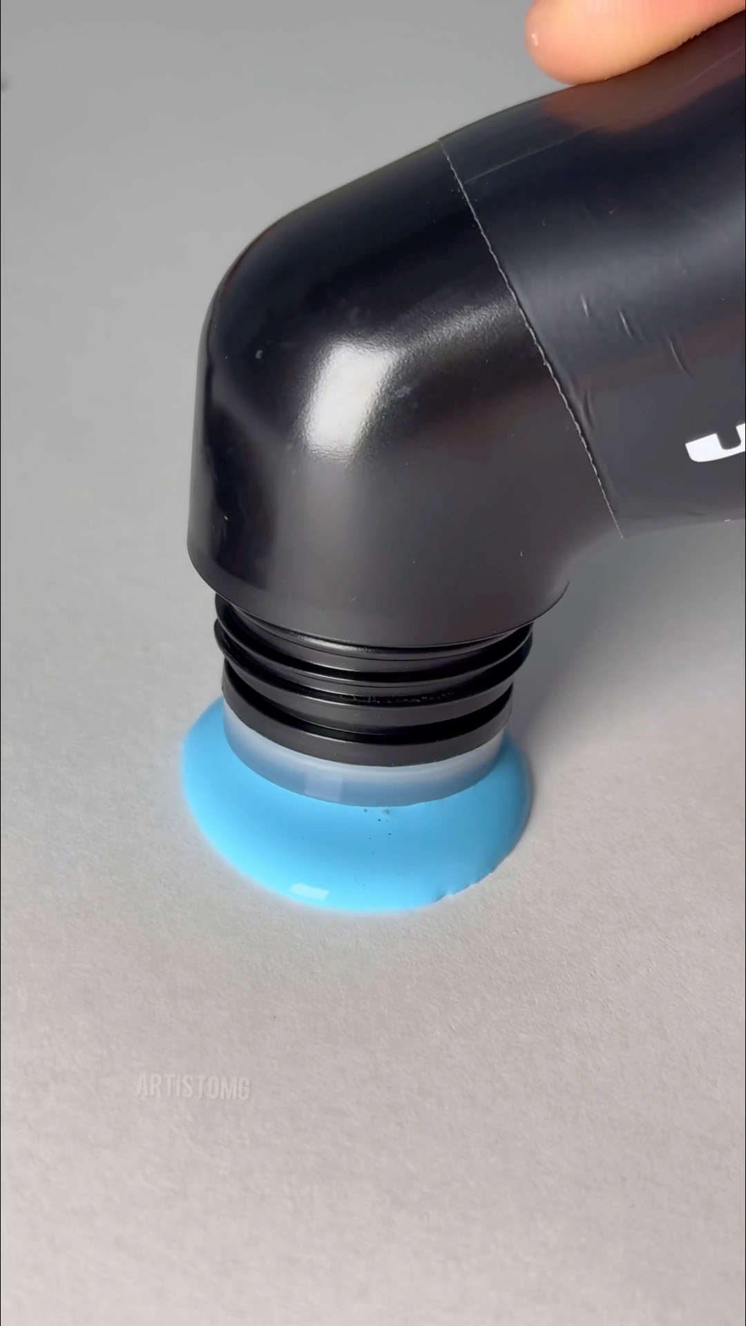 The Light Blue Mop’r Marker! ?✨ Looks Like so Satisfying! ? #artsupplies