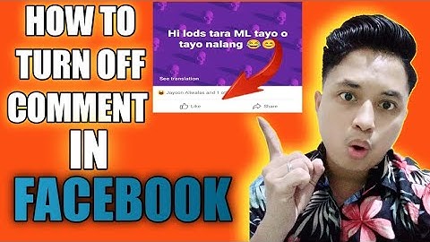 PAANO I TURN OFF OR HIDE ANG COMMENT SECTION SA FACEBOOK POST 2022 NEW UPDATE RBking Official