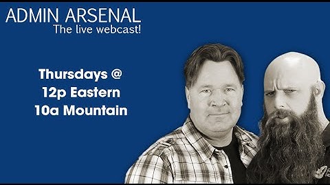 Admin Arsenal Live! - PDQ Deploy: Scheduling 101