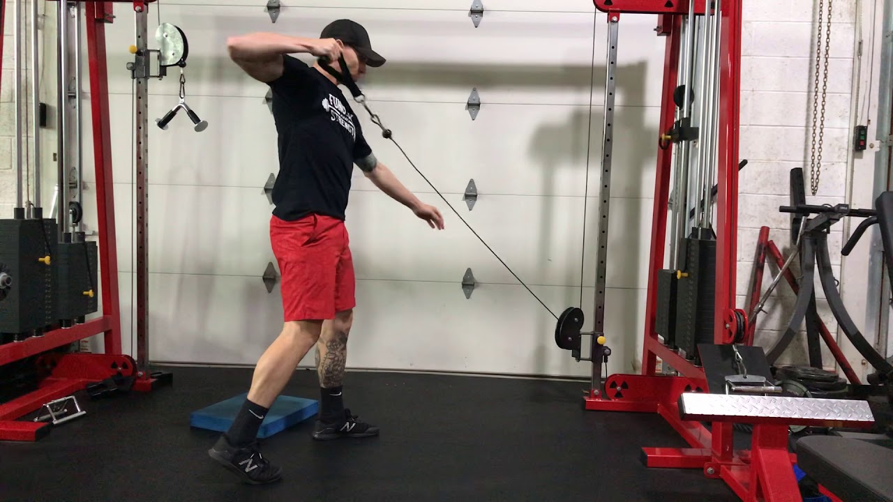 Low to high cable row - YouTube