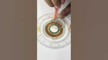 Satisfying ASMR Spiral Sounds | Calming Spirograph Art for Stress-Free! #art #shorts #spirograph