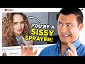 Antonio Reacts To Curly Fragrance // Honest Thoughts On Sissy Spraying