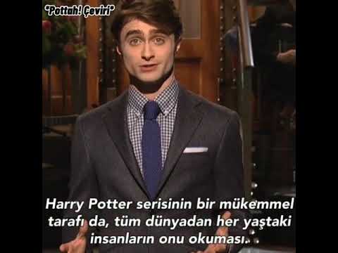 Daniel Radcliffe Harry Potter'ın çocuk kitabı olduğunu söylüyor ( ͡° ʖ̯ ͡°)/ Tr Altyazılı