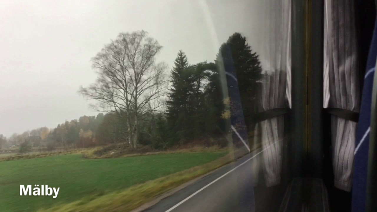 SL buss 677 Norrtälje till Uppsala (del 4 av 6)