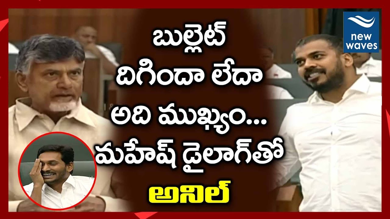 janasena election results బాబుపై అనిల్ కుమార్ సెటైర్లు Anil Kumar Yadav Satires on Chandrababu in AP Assembly | New Waves