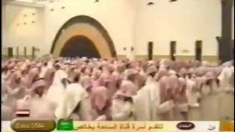 ‫الشيخ ياسر الدوسري سورة الفجر خشوع عجيب وبكاء حتي من الاطفال تراويح 1427 هجري
