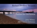 Capture de la vidéo Richard Rodney Bennett: Partita For Orchestra [Wilson-Bbc Co]