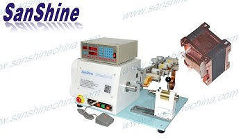 high torosion winding machine winds copper foil(SS851F) @windingmachineworld