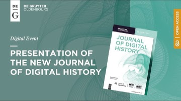 The new Journal of Digital History with Prof. Andreas Fickers and Dr. Frederic Claver